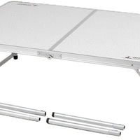 【CAPTAIN STAG】 日本戸外品牌 鋁型雙向桌子（帶調節器） 120×80cm UC-0509
