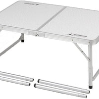 【CAPTAIN STAG】 日本戸外品牌 鋁型雙向桌子（帶調節器） 90×60cm UC-0511