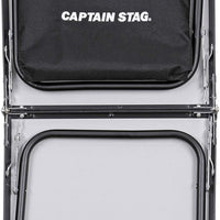 【CAPTAIN STAG】 日本戸外品牌 折疊桌子47×30（黑色） UC-0546