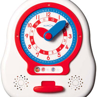 【KUMON】 日本益智玩具品牌 公文式 幼兒學習時鐘 (3歲以上)