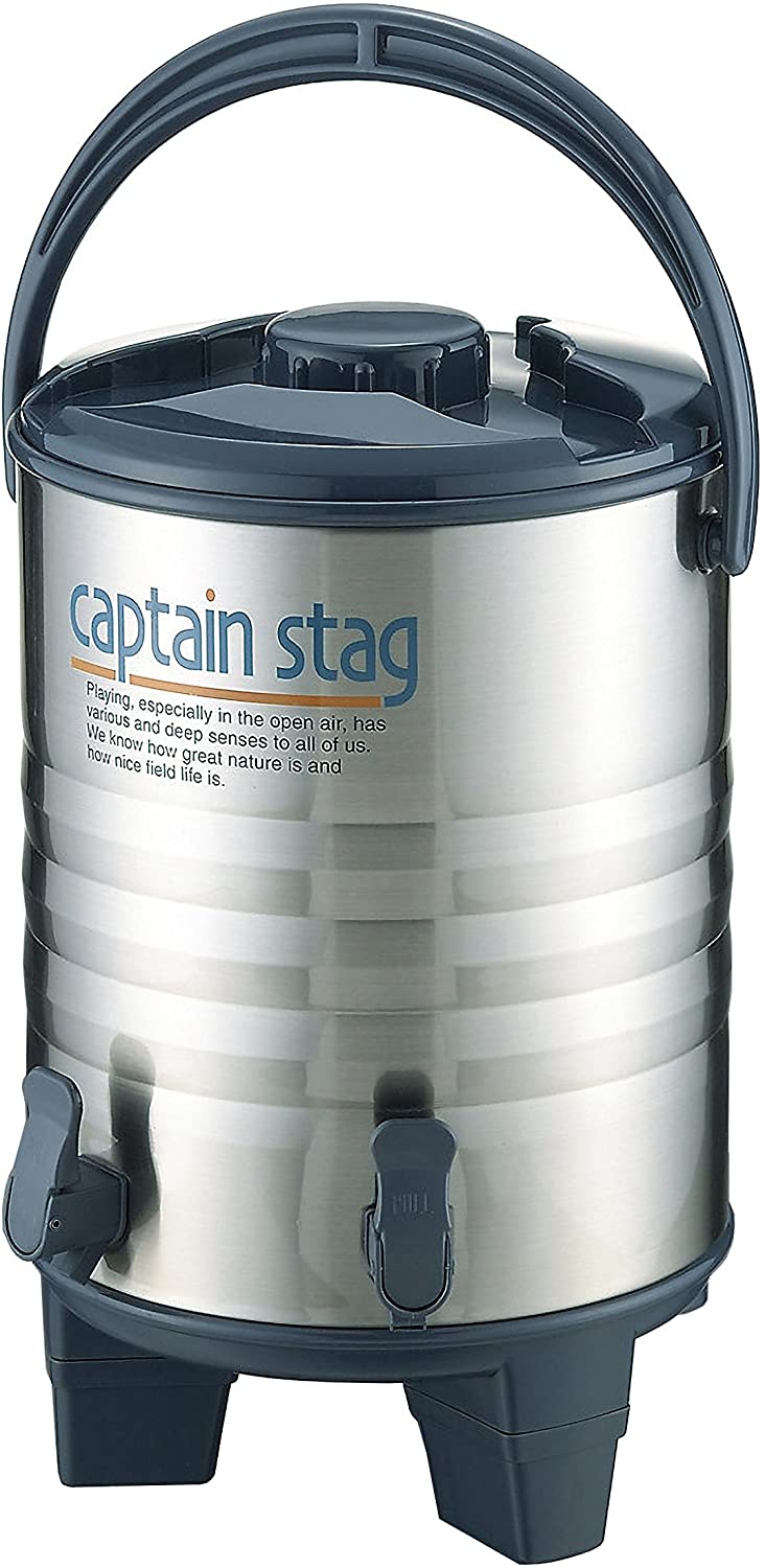 【CAPTAIN STAG】 日本戸外品牌 STAG 大水壺13L（雙廚師） M-5035