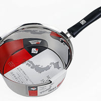 【PEARL METAL】 日本日用品品牌 日本製 不銹鋼易于注入的行平鍋20cm HB-1889