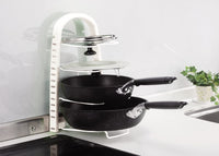【PEARL METAL】 日本日用品品牌 日本製 Blan Kitchen 平底鍋架 HB-3667

