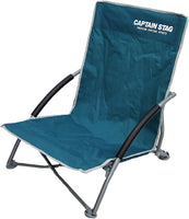 【CAPTAIN STAG】 日本戸外品牌 低型輕鬆椅（綠色） UC-1503
