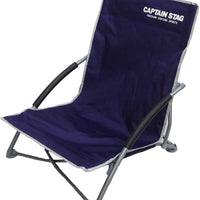 【CAPTAIN STAG】 日本戸外品牌 低型輕鬆椅（紫色） UC-1504