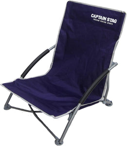 【CAPTAIN STAG】 日本戸外品牌 低型輕鬆椅（紫色） UC-1504