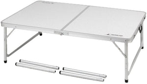 【CAPTAIN STAG】 日本戸外品牌 鋁型雙向桌子（帶調節器） 120×80cm UC-0509