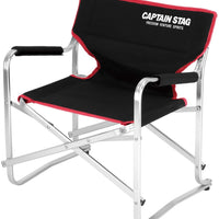 【CAPTAIN STAG】 日本戸外品牌 低型椅子<迷你> 黑色 UC-1701