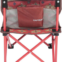 【CAPTAIN STAG】 日本戸外品牌 CS 小型椅子（紅色） UC-1684