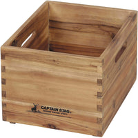 【CAPTAIN STAG】 日本戸外品牌 CS Classics 木制BOX<250> UP-2003