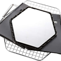 【CAPTAIN STAG】 日本戸外品牌 CS BLACK LABEL 六角不銹鋼燒烤爐 <M> UG-0070