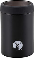 【CAPTAIN STAG】 日本戸外品牌 HD保冷罐座水壺350ml 黑色 UE-3491
