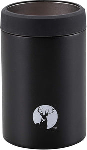 【CAPTAIN STAG】 日本戸外品牌 HD保冷罐座水壺350ml 黑色 UE-3491