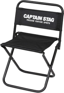 【CAPTAIN STAG】 日本戸外品牌 休閑椅＜中＞（黑色） UC-1801