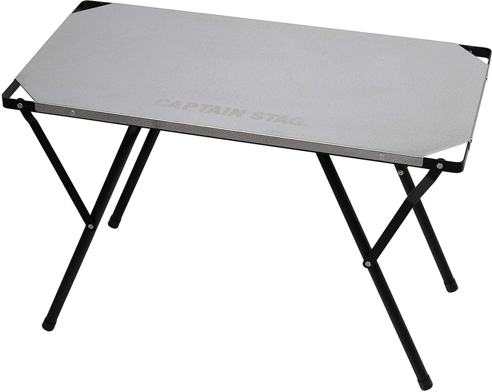 【CAPTAIN STAG】 日本戸外品牌 2way不銹鋼邊桌60×30 UC-0555