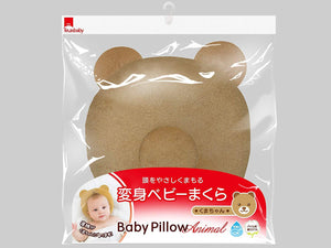 【TeLasbaby】 日本嬰兒用品品牌  嬰兒枕頭 BabyPillow 小熊款 bear