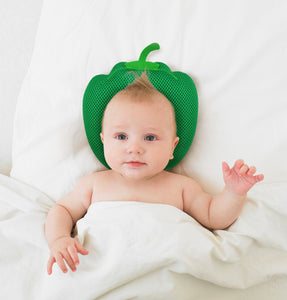 【TeLasbaby】 日本嬰兒用品品牌  嬰兒枕頭 BabyPillow 青椒款