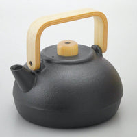 【日本工藝堂】 山形鑄造 水壺 茶壺 M 1.7L 白橡木柄
