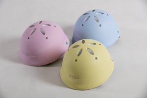 【iimo】 日本嬰兒・兒童用品品牌 馬卡龍頭盔 S 粉色