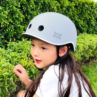【LondonTaxi】 日本單車品牌 兒童單車和跑步玩具頭盔 3歲及以上 52-26 厘米 灰色
