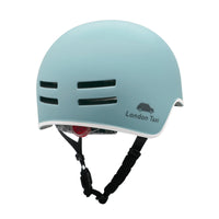 【LondonTaxi】 日本單車品牌 兒童單車和跑步玩具頭盔 3歲及以上 52-26 厘米 薄荷藍色
