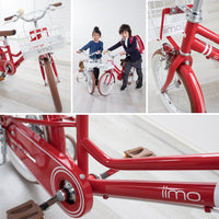 【iimo】 日本嬰兒・兒童用品品牌兒童單車 16寸  白色
