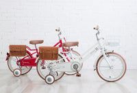 【iimo】 日本嬰兒・兒童用品品牌兒童單車 18寸  紅色
