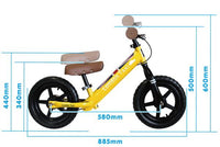 【LondonTaxi】 日本單車品牌 平衡車 12寸 黃色
