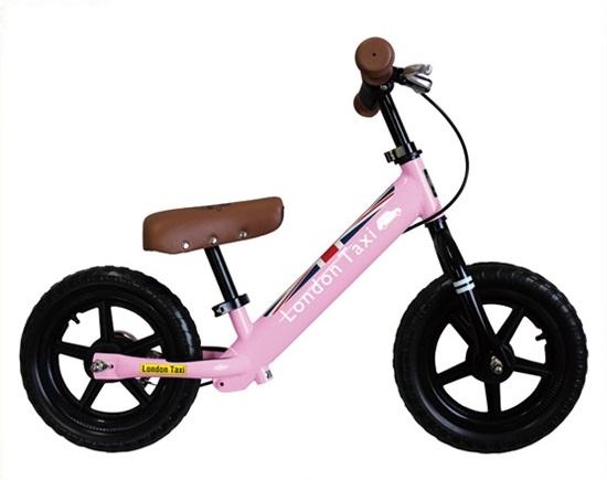 【LondonTaxi】 日本單車品牌 平衡車 12寸 粉色