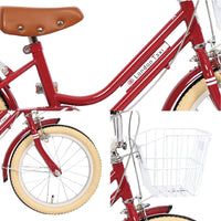 【LondonTaxi】 日本單車品牌 16寸 兒童單車 Bordeaux Red
