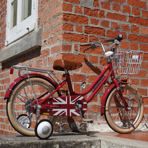 【LondonTaxi】 日本單車品牌 16寸 兒童單車 Bordeaux Red