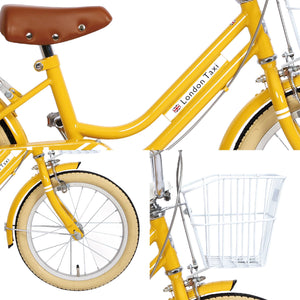 【LondonTaxi】 日本單車品牌 16寸 兒童單車 Mustard