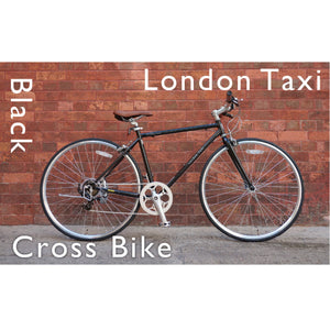 【LondonTaxi】 日本單車品牌 700C 公路車 黑色
