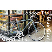 【LondonTaxi】 日本單車品牌 700C 公路車 藍灰色
