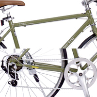 【LondonTaxi】 日本單車品牌 700C 公路車 橄欖色