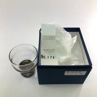 【日本工藝堂】 玻璃杯 黃金櫻貝黑漆器
