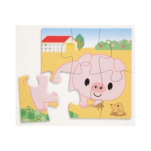 【KUMON】 日本益智玩具品牌 公文式 STEP 1 幼兒益智砌圖 (1.5歲以上) - 動物 日本製