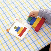 【KUMON】 日本益智玩具品牌 公文式 益智五色立方形積木 3歲以上
