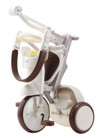 【iimo】 日本嬰兒・兒童用品品牌02三輪車 折叠式 白色
