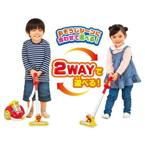 【anpanman 麵包超人】 日本角色品牌 兒童玩具兩用吸塵器