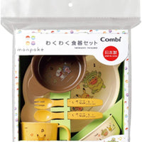 【monpoke】 【Combi】 日本角色品牌 令人興奮的餐具套裝