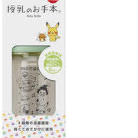 【monpoke】 【Combi】 日本角色品牌 teteo母乳喂養模型 嬰兒奶瓶 塑料 160ml SS寸帶奶嘴