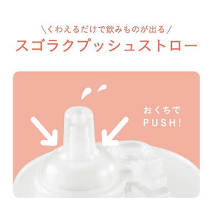 【monpoke】 【Combi】 日本角色品牌 首次的吸管學飲杯 4個月以上開始 240ml