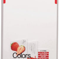 【PEARL METAL】 日本日用品品牌 日本製  Colors fits防滑砧板（抗菌、洗濯對應）紅色 C-2889