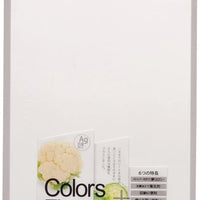 【PEARL METAL】 日本日用品品牌 日本製  Colors fits防滑砧板（抗菌·洗濯對應）白色 C-2891