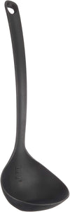 【PEARL METAL】 日本日用品品牌 日本製 自立杓子（帶秤）（黑色） G-4461