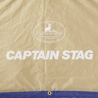【CAPTAIN STAG】 日本戸外品牌 六角形防曬帳篷布（帶2根側柱） M-3167
