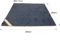 【CAPTAIN STAG】 日本戸外品牌 帳篷腳墊260×260cm M-3305
