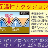 【CAPTAIN STAG】 日本戸外品牌 EVA泡沫墊56×182cm M-3318
