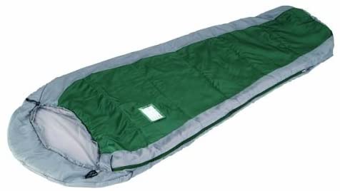 【CAPTAIN STAG】 日本戸外品牌 孩子用的mummy型睡袋300＜綠色＞ M-3446